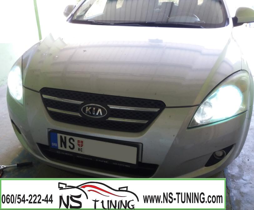 KIA Ceed ugradnja XENON Philips,novi sad